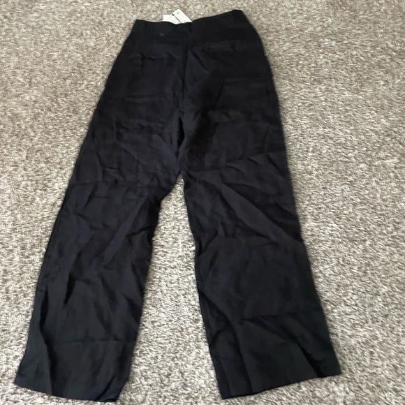 Black Wide Leg Pants Classic Design - Picture 3 of 3